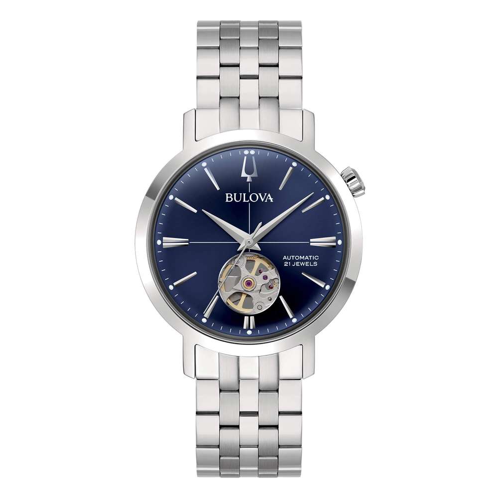 orologio Bulova Aerojet 38mm 96a320, modello bracciale acciaio