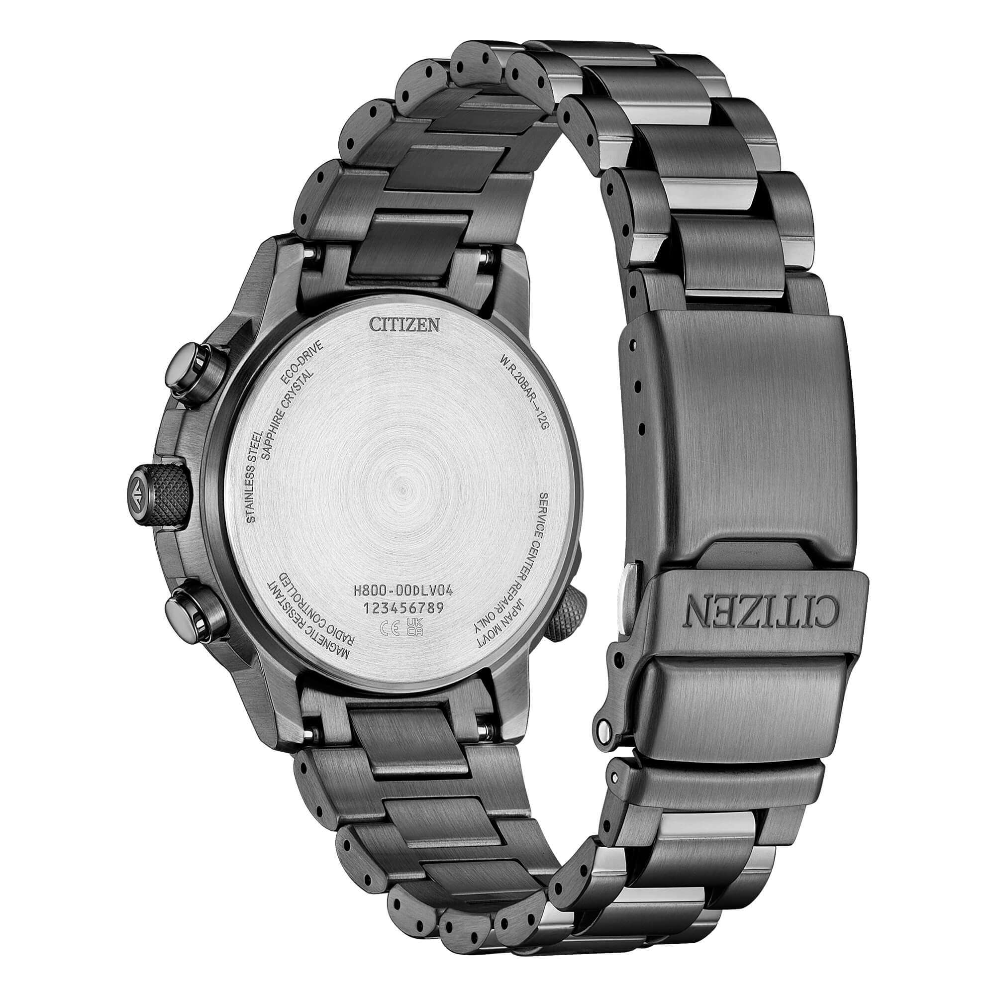 Orologio - CITIZEN RADIOCONTROLLATO CRONO PILOT - AT8304-57A - immagine 2