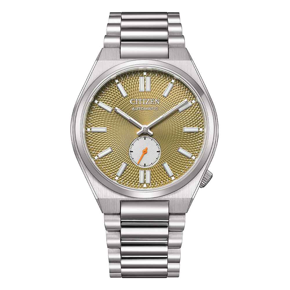 orologio Citizen Tsuyosa piccoli secondi NK5010-851X, in acciaio, movimento meccanico, vetro zaffiro