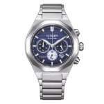 orologio Citizen Zenshin Senkei CA4691-59L, in super titanio, movimento cronografo eco drive, subacqueo 100m