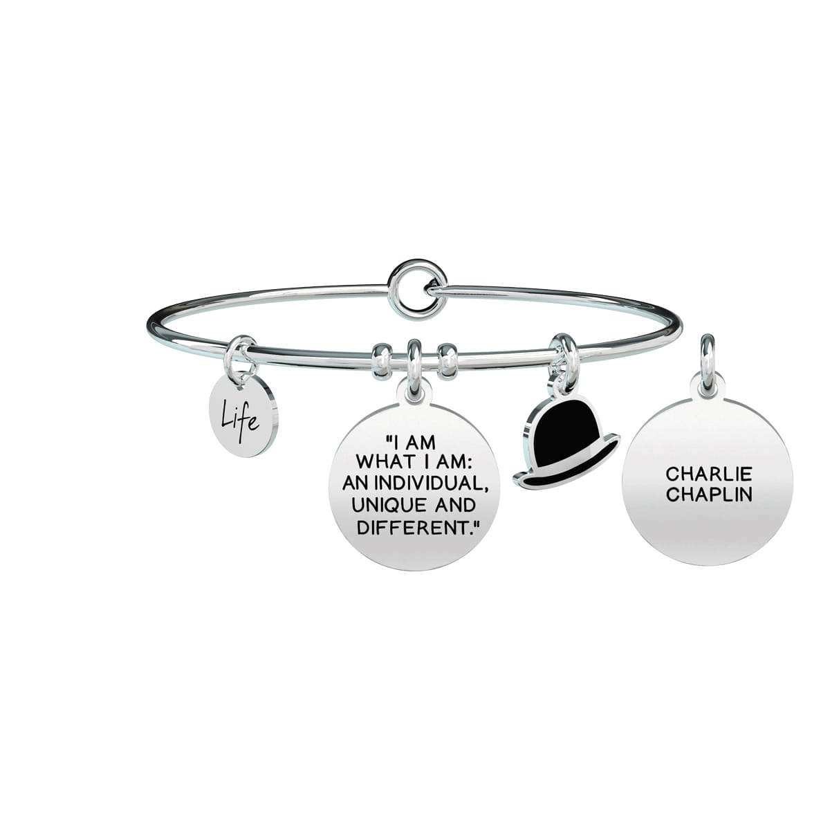 bracciale Kidult Charlie Chaplin I am 731607