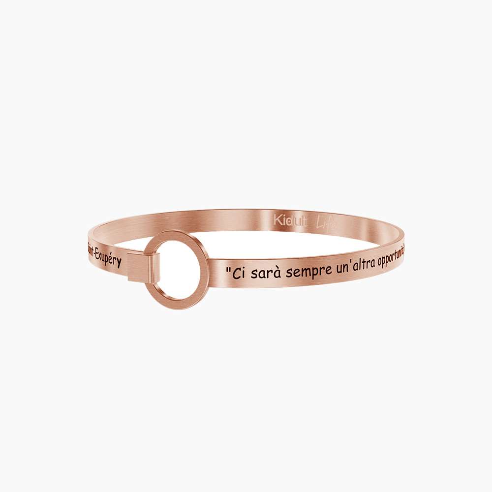 bracciale Kidult Ci sarà sempre un'altra opportunità 731046, Piccolo Principe, modello a fettuccia, misura unica