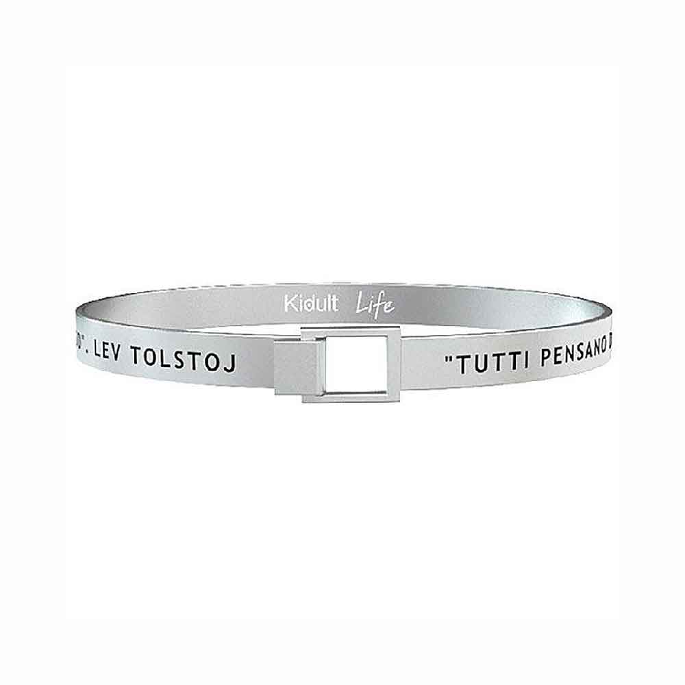bracciale Kidult Tutti pensano 731190L, Kidult uomo, modello rigido, misura large