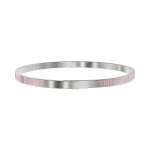 bracciale Kidult Chiediti che cosa ti rende felice 731736, modello a fettuccia, misura unica