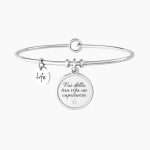 bracciale Kidult Fai della tua vita un capolavoro 732090, modello rigido misura unica