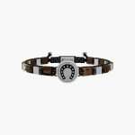 bracciale Kidult Ferro di cavallo 731912, Kidult uomo, modello in acciaio e pietre regolabile in misura