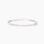 bracciale Mabina tennis cuori 533948, argento e zirconi