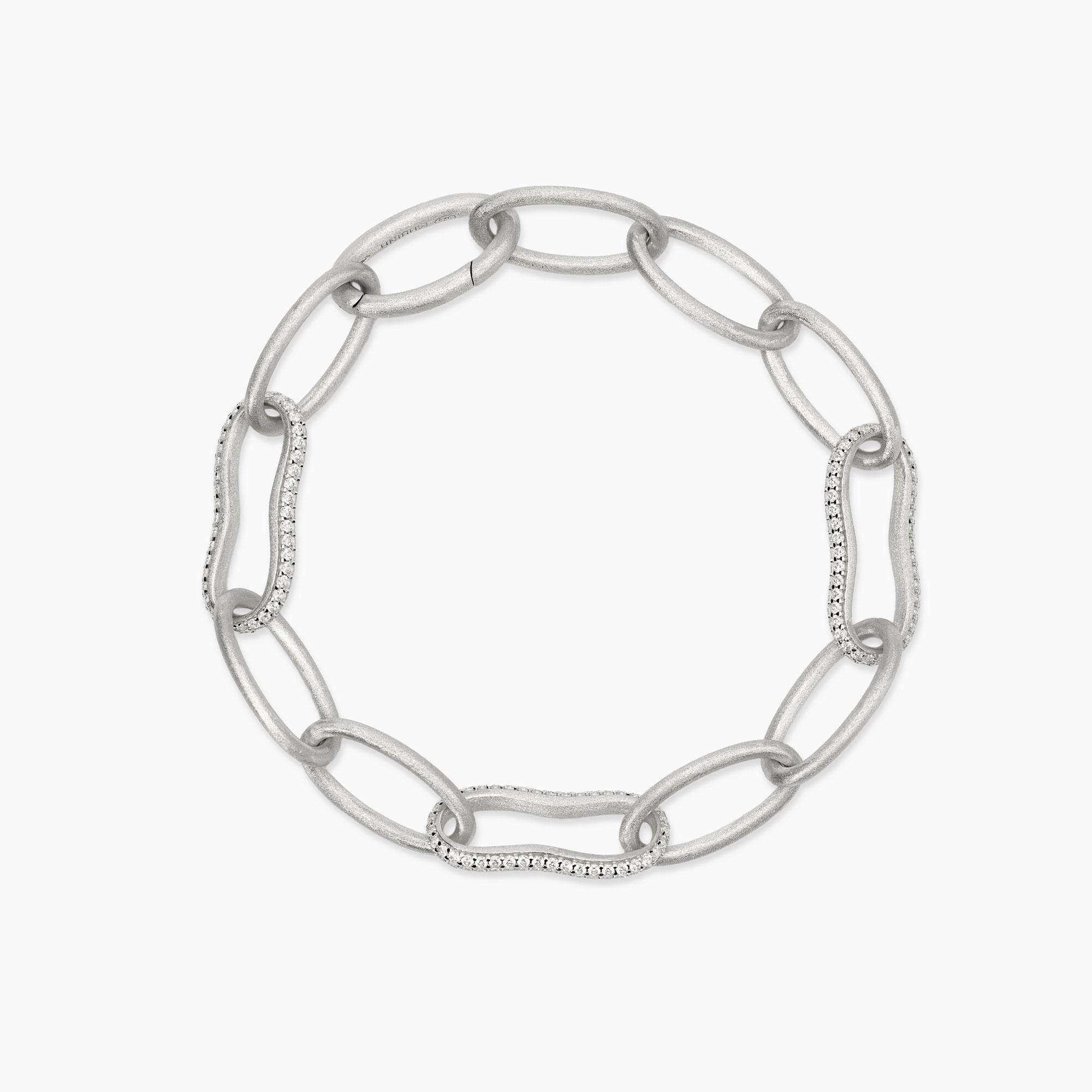 bracciale Mabina sei bellissima 534103, in argento bulinato e zirconi