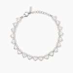 bracciale Mabina cuori 534115, argento e zirconi