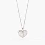 collana mabina cuore pavè 553709