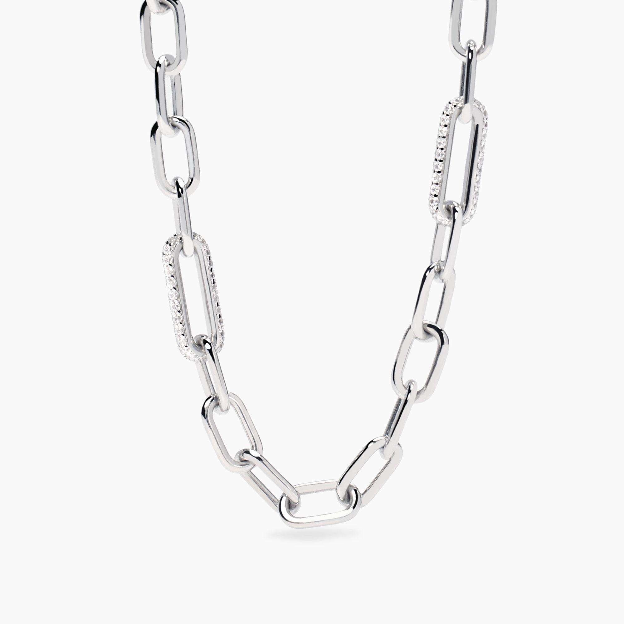 collier Mabina 553830 in argento e pavé di zirconi