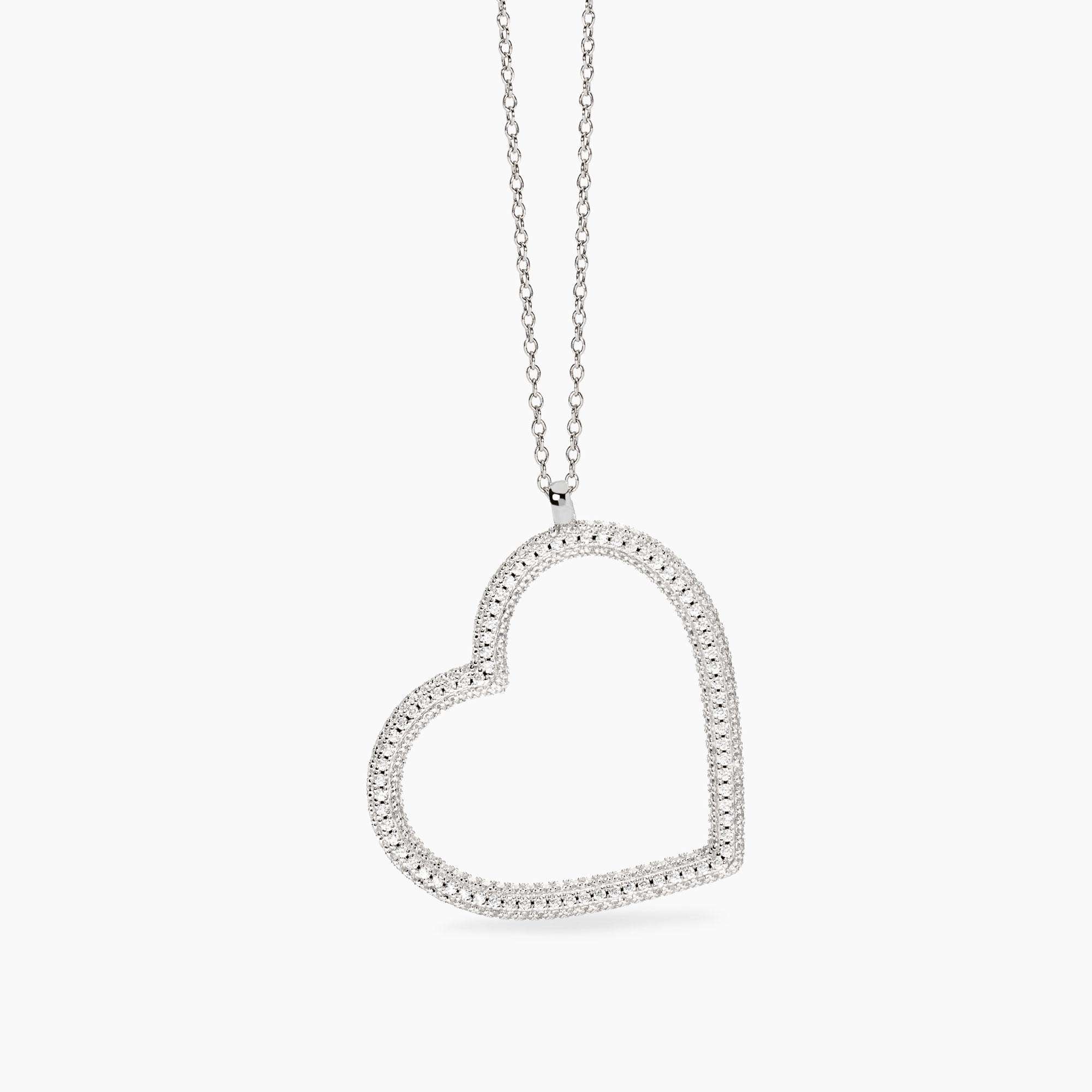 collana Mabina Vera lunga 553831, in argento e zirconi