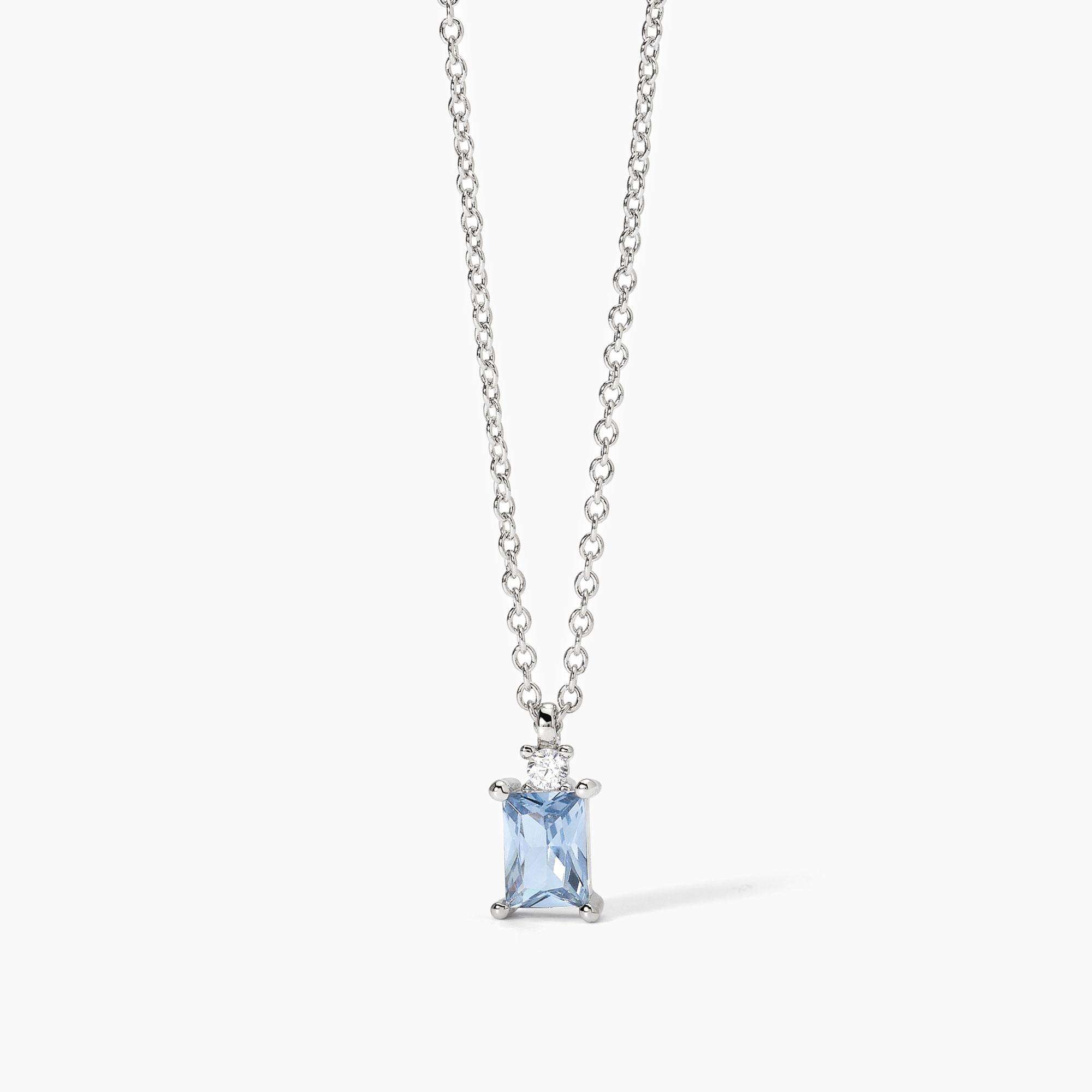 collana Mabina Battito acquamarina 553648