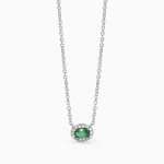 collana Mabina smeraldo ovale 553598, collezione Cool or rétro