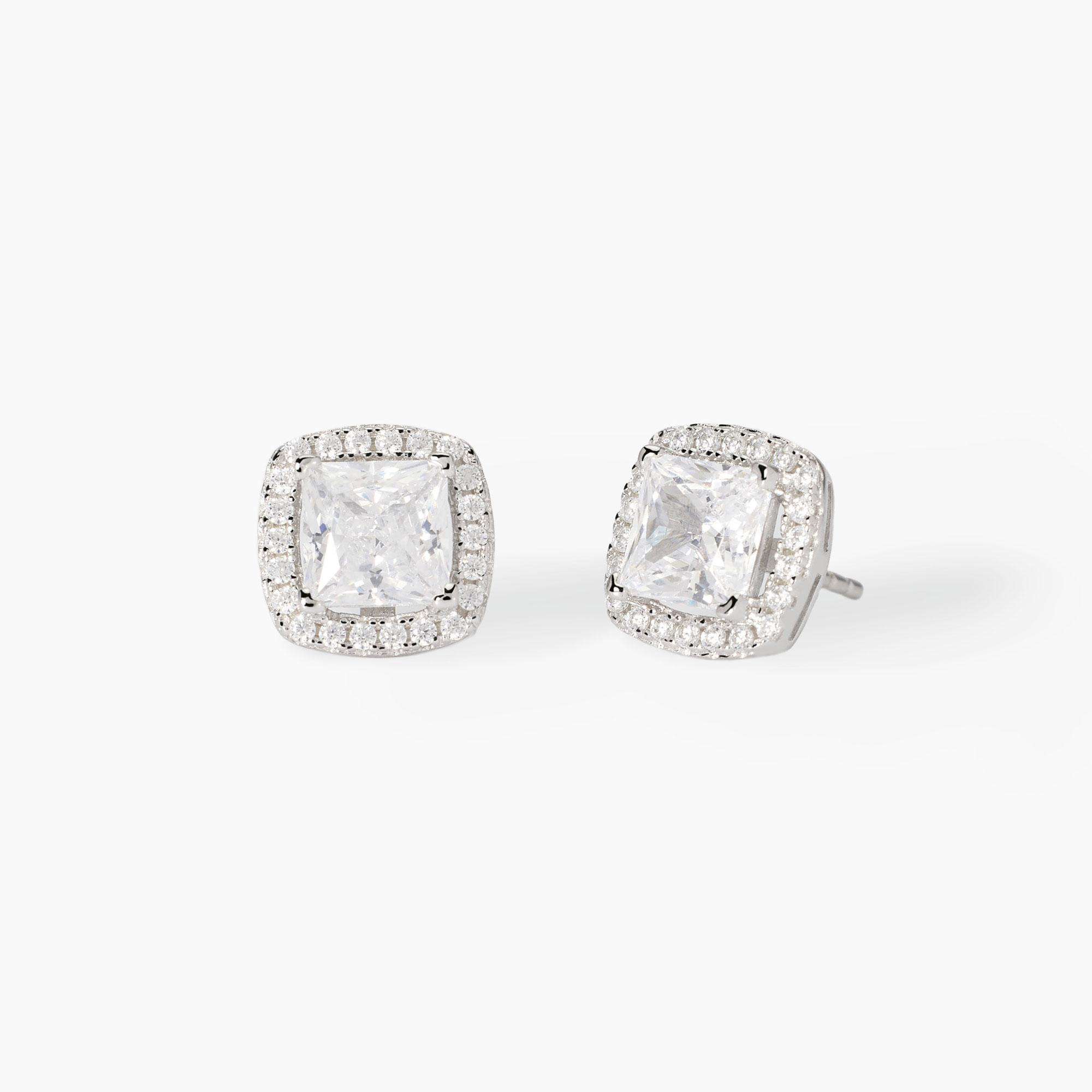 orecchini Mabina 563862, in argento e zirconi