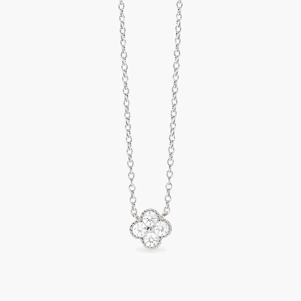 collana Mabina Jasmine 553791, girocollo in argento e zirconi