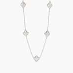 collana Mabina Jasmine madreperla 553842, girocollo in argento e madreperla