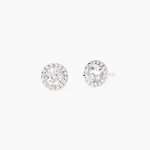 orecchini Mabina revival 563790, a lobo in argento e zirconi