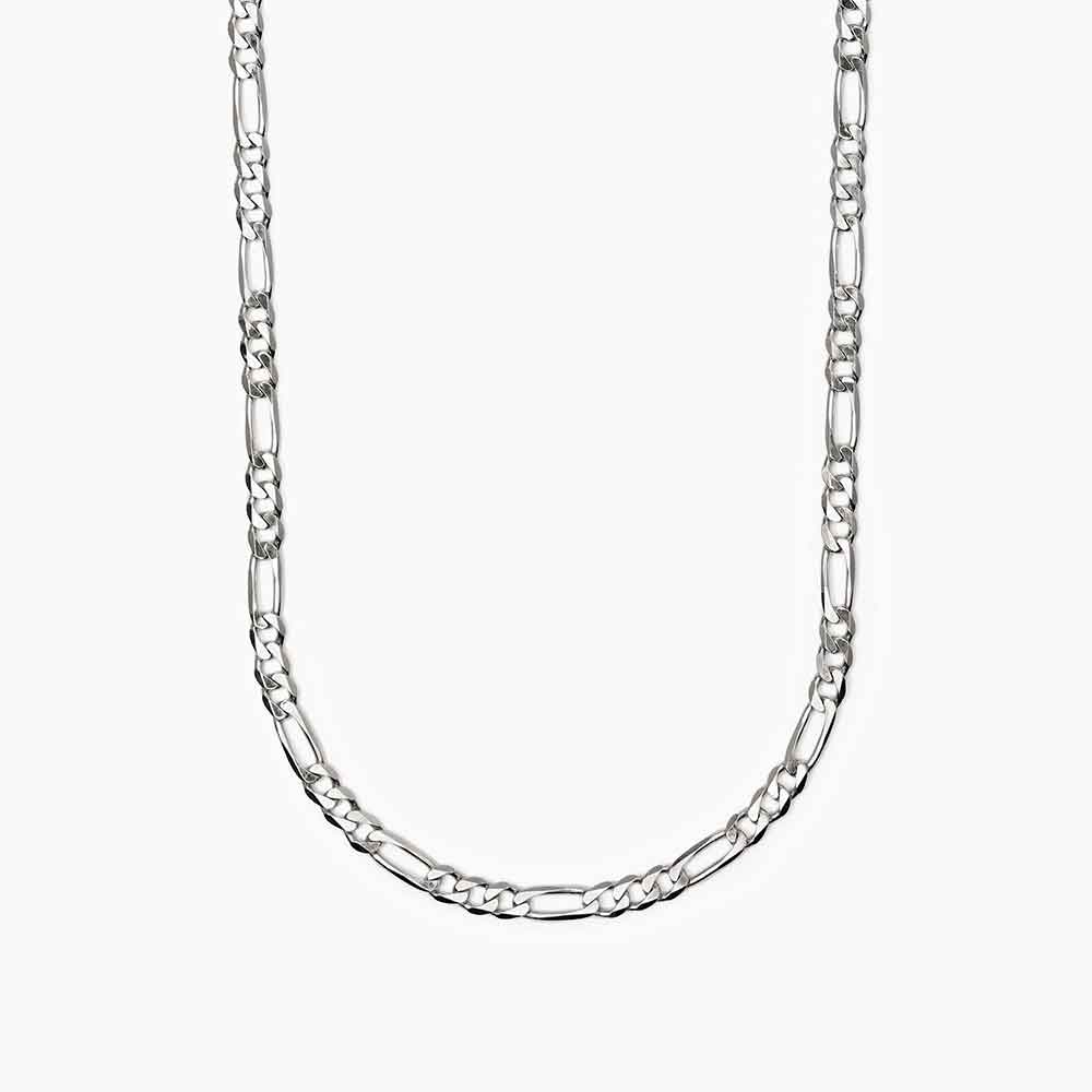 collana Mabina Uomo Millenium 553677, in argento rodiato, lunghezza regolabile