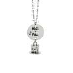 collana Matti e felici AWC047 di Mad Tea, collezione Alice in Wonderland, in acciaio