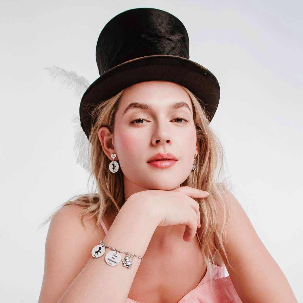 Orecchini - MAD TEA ALICE IN WONDERLAND - AWO034 - immagine 4