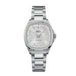 orologio Mido Multifort TV 35 M049.307.11.106.00, automatico 72 ore in acciaio, madreperla, diamanti, vetro zaffiro, subacqueo 100m