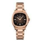 orologio Mido Multifort TV 35 rosato M049.307.33.296.00, automatico 72 ore in acciaio rosato, diamanti, vetro zaffiro, subacqueo 100m