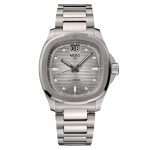 orologio Mido Multifort TV Big Date Titanio M049.526.44.081.00, automatico 80 ore, quadrante argento, in titanio, subacqueo 100m