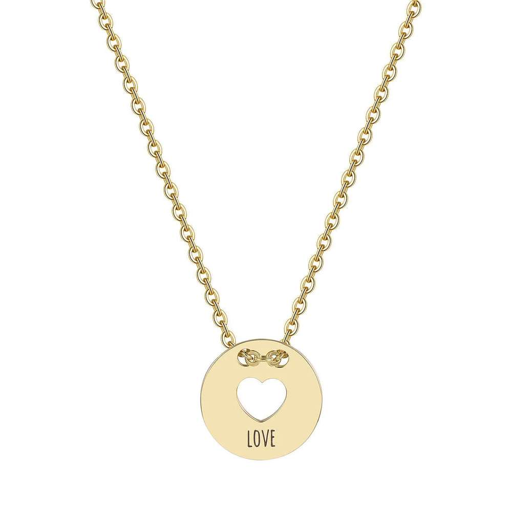 collana s'agapo be my always SBM11, in acciaio dorato