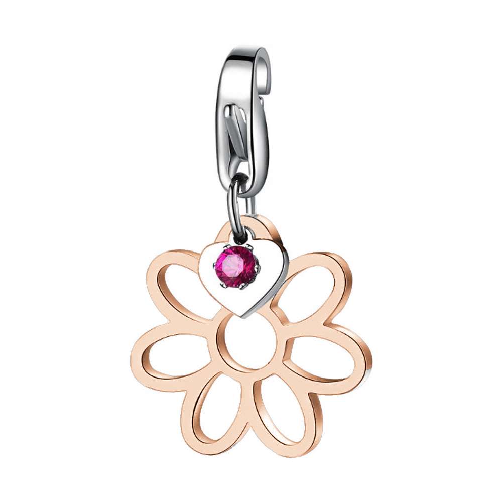 charm happy fiore rosato S'agapo sha260