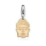 charm happy buddha dorato S'agapo sha222