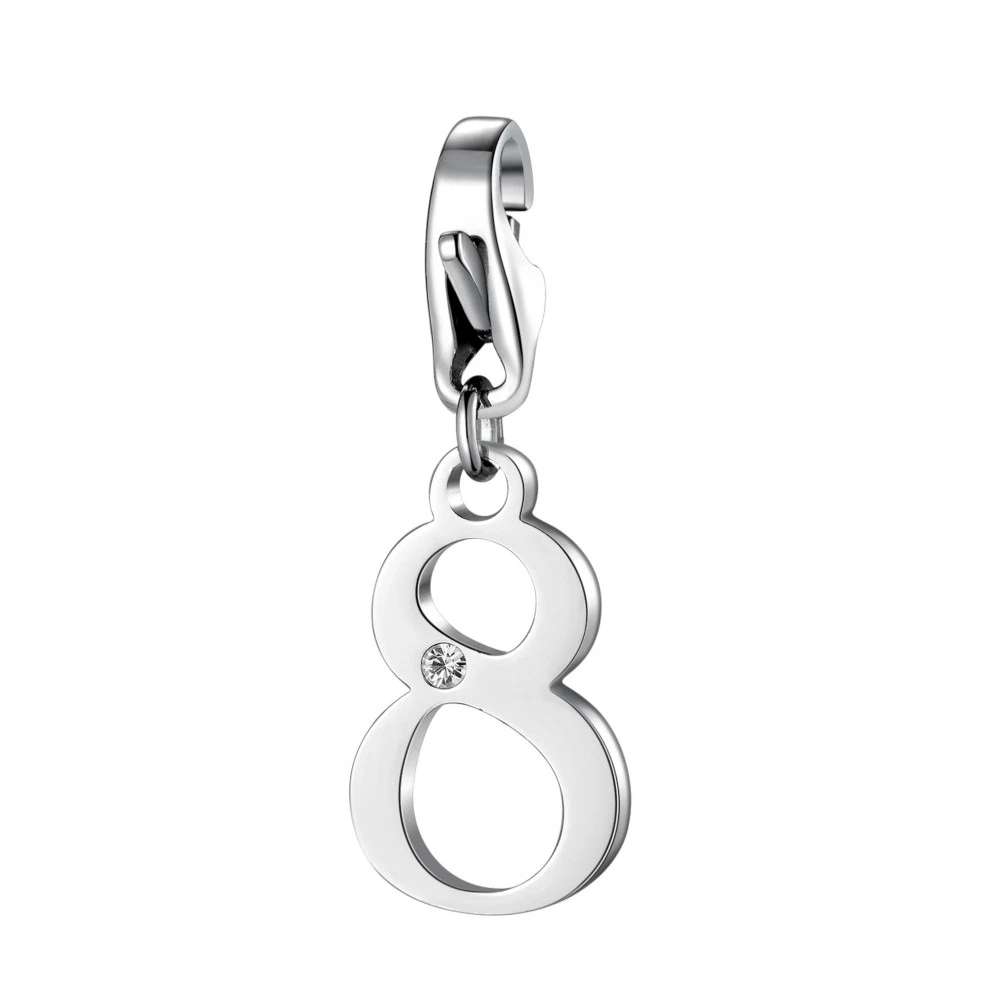 charm happy numero 8 S'agapo sha239
