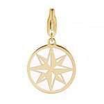 charm happy rosa dei venti dorato S'agapo sha308
