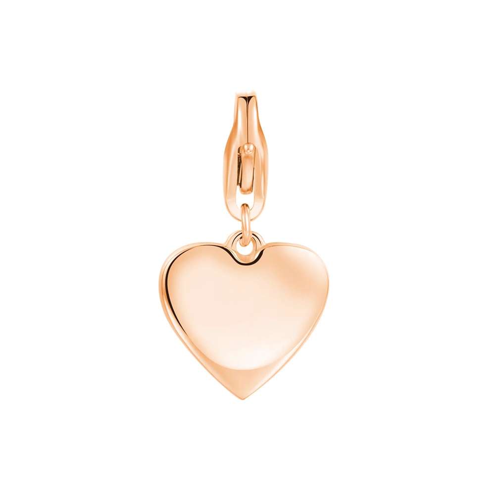charm cuore rosato S'agapo happy sha327
