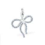 charm happy fiocco azzurro S'agapo sha84