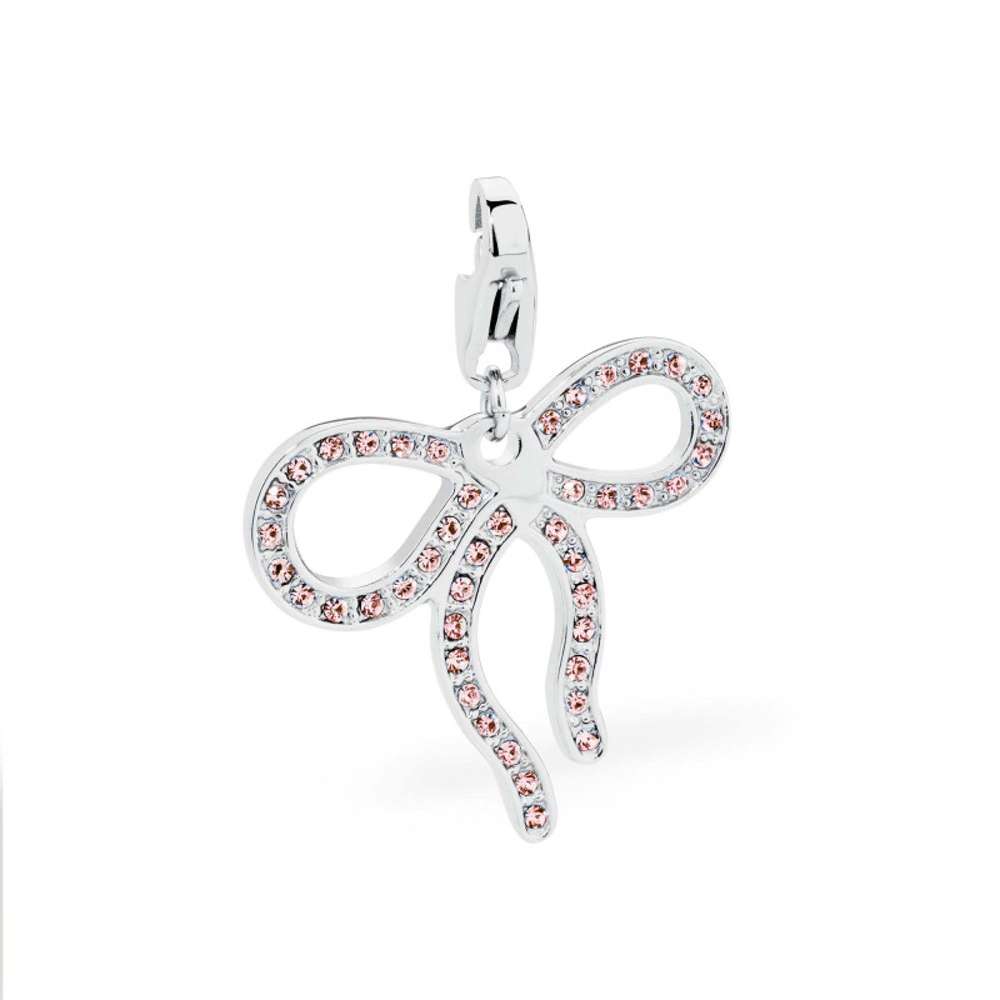 charm happy fiocco rosa S'agapo sha85