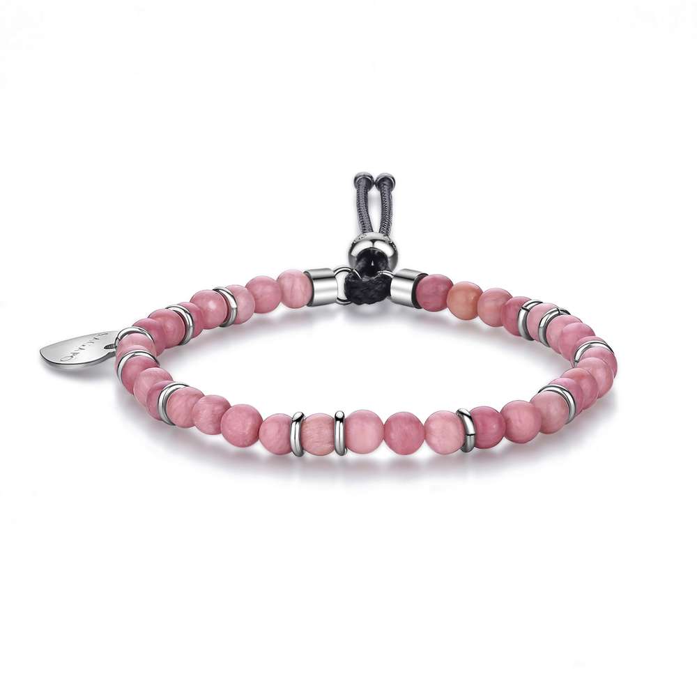 bracciale s'agapo happy palline rosa shai05