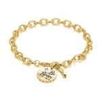 bracciale happy dorato be brave S'agapo sham17