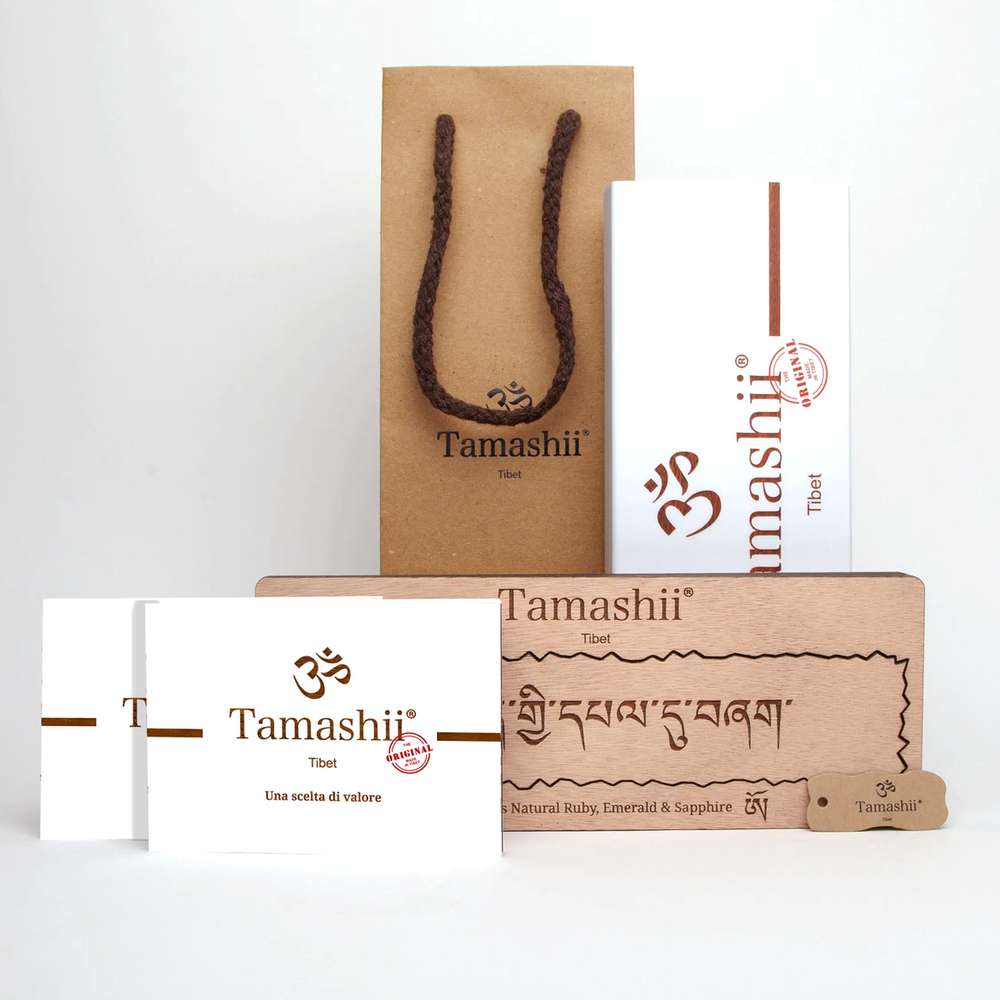Bracciale - TAMASHII RUOTA DELLA PREGHIERA - BPS100-EM - immagine 2