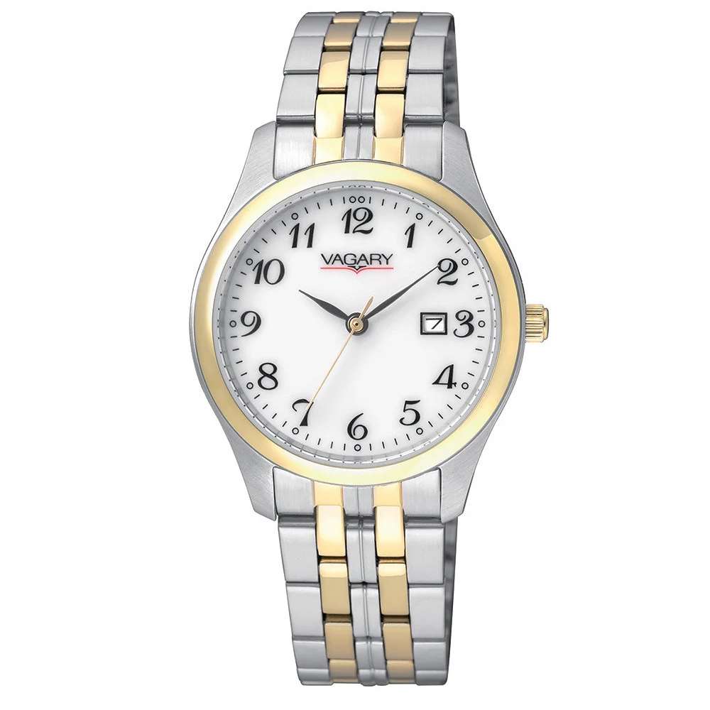 orologio Vagary 90th IH3-039-11, acciaio bicolore al quarzo