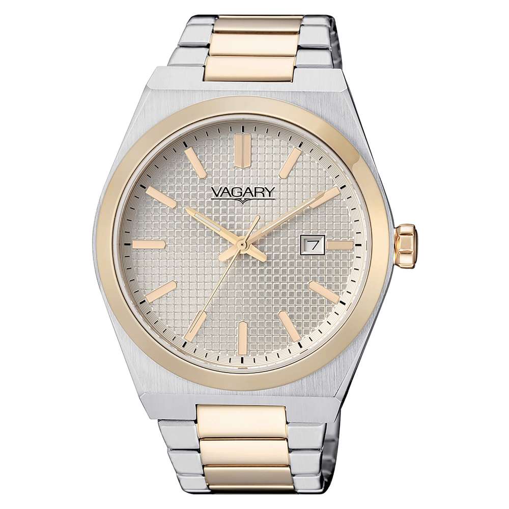orologio Vagary Timeless bicolore IB9-239-11, in acciaio bicolore da uomo